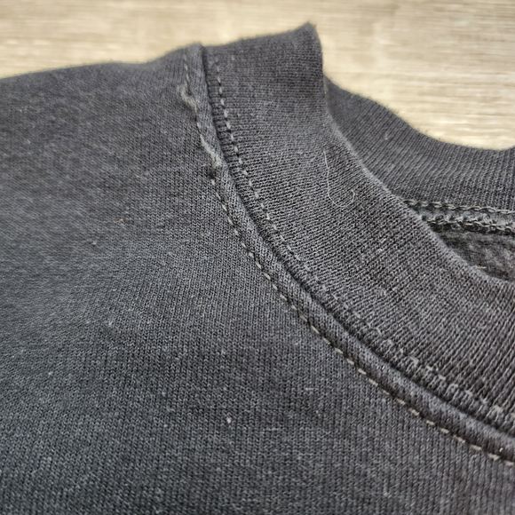 DONT TREAD ON ME Snake Black Pullover Cotton Blend Sweatshirt Women's Small - Picture 6 of 16